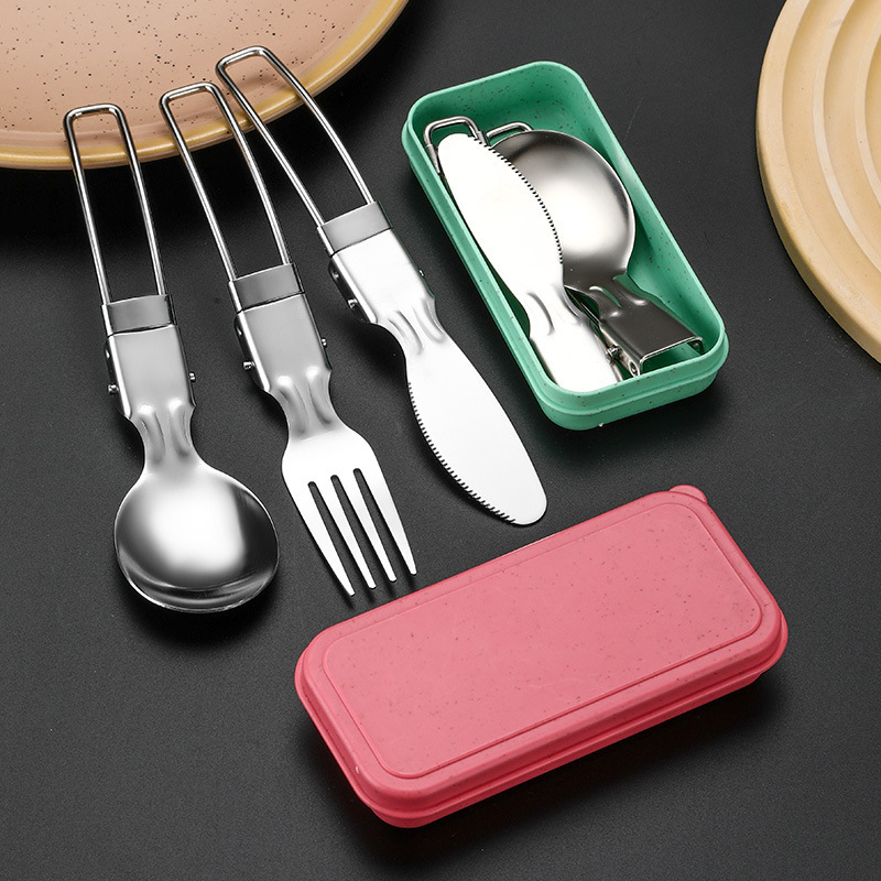 Mini Portable Stainless Steel  - огляд і ціна Camping Cooking Knife Set