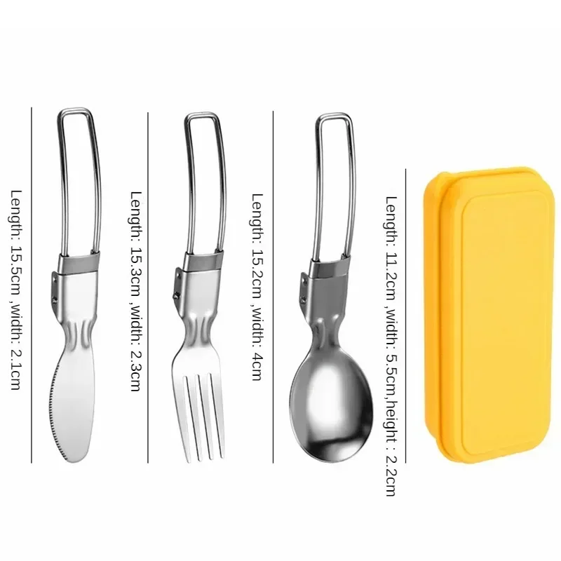 Mini Portable Stainless Steel  - огляд і ціна Camping Cooking Knife Set