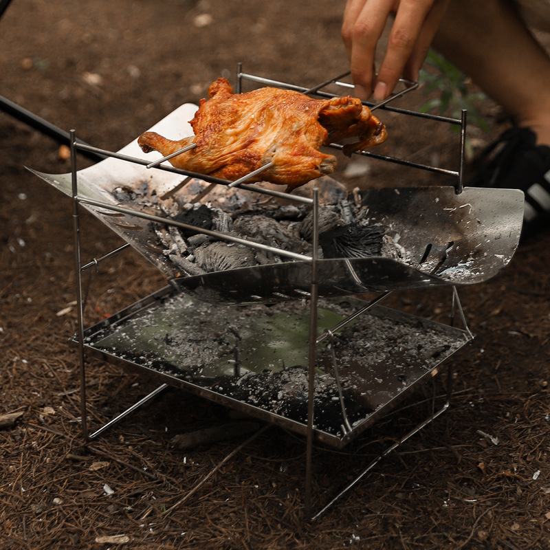 Wood Burning Camping Stove Por - огляд і ціна Camping Cooking Fire Stove