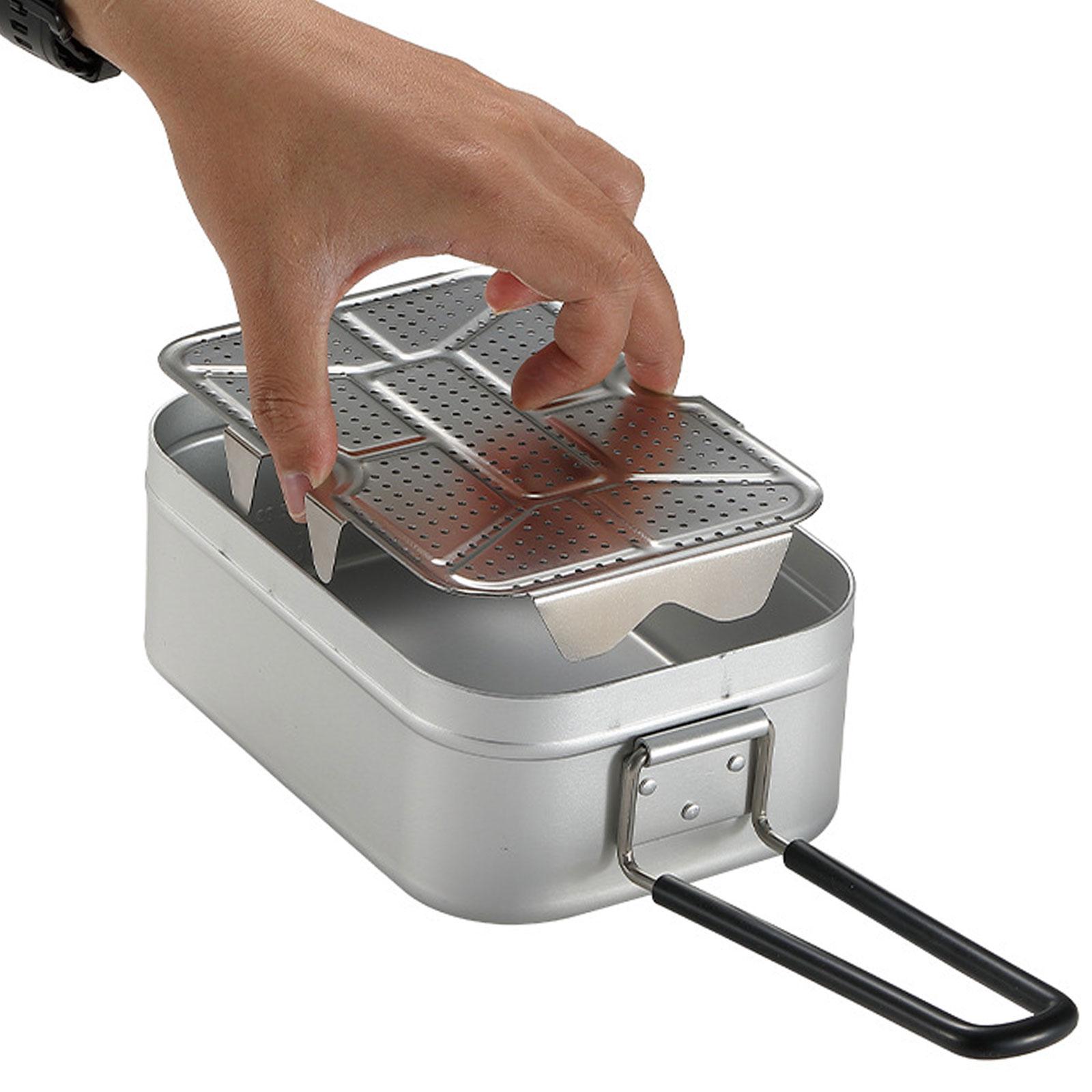 Camping Steam Tray Stainless S - огляд і ціна Camping Cooking Box